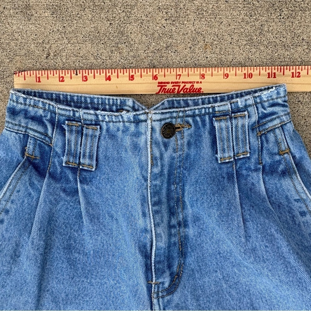 Vintage 90’s Lawman Bareback Western Womens Jeans High-Rise Pleated 22-W 28-L - Picture 8 of 12